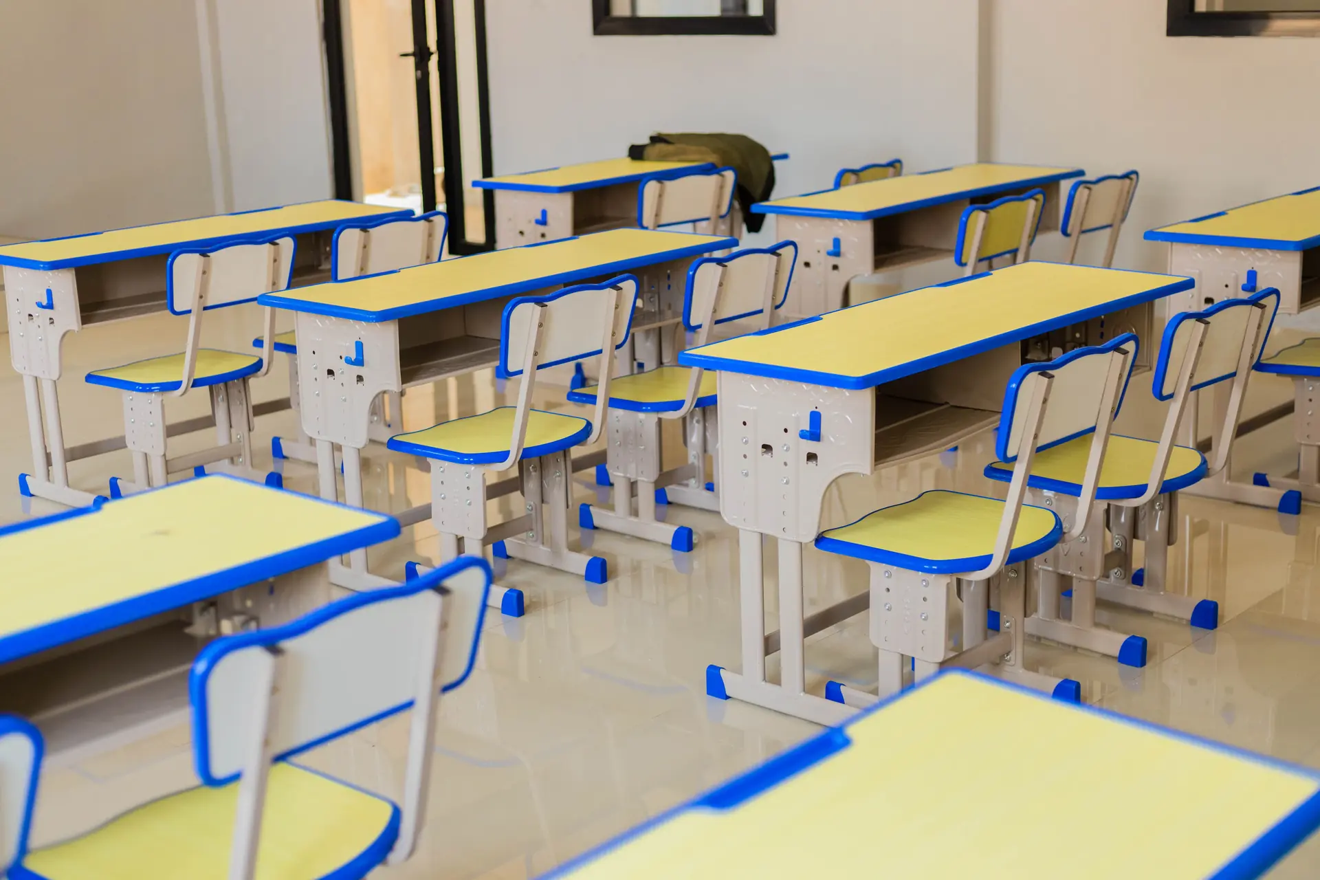 Salle de classe primaire moderne